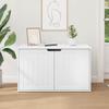 vidaXL Cat House White 85 X 55 X 50.5 Cm Engineered Wood