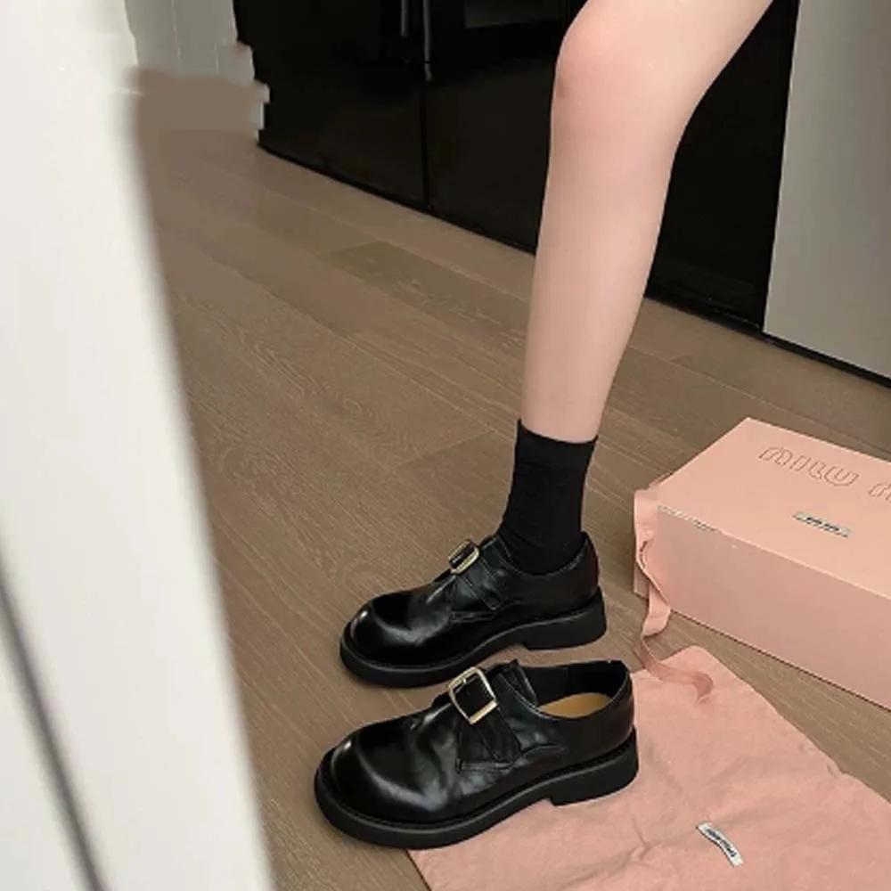 

Fashion Soft Leather Round Toe Women s High Heels, Comfortable Fashionable Suitable for Women s Shoes All Year Round 40