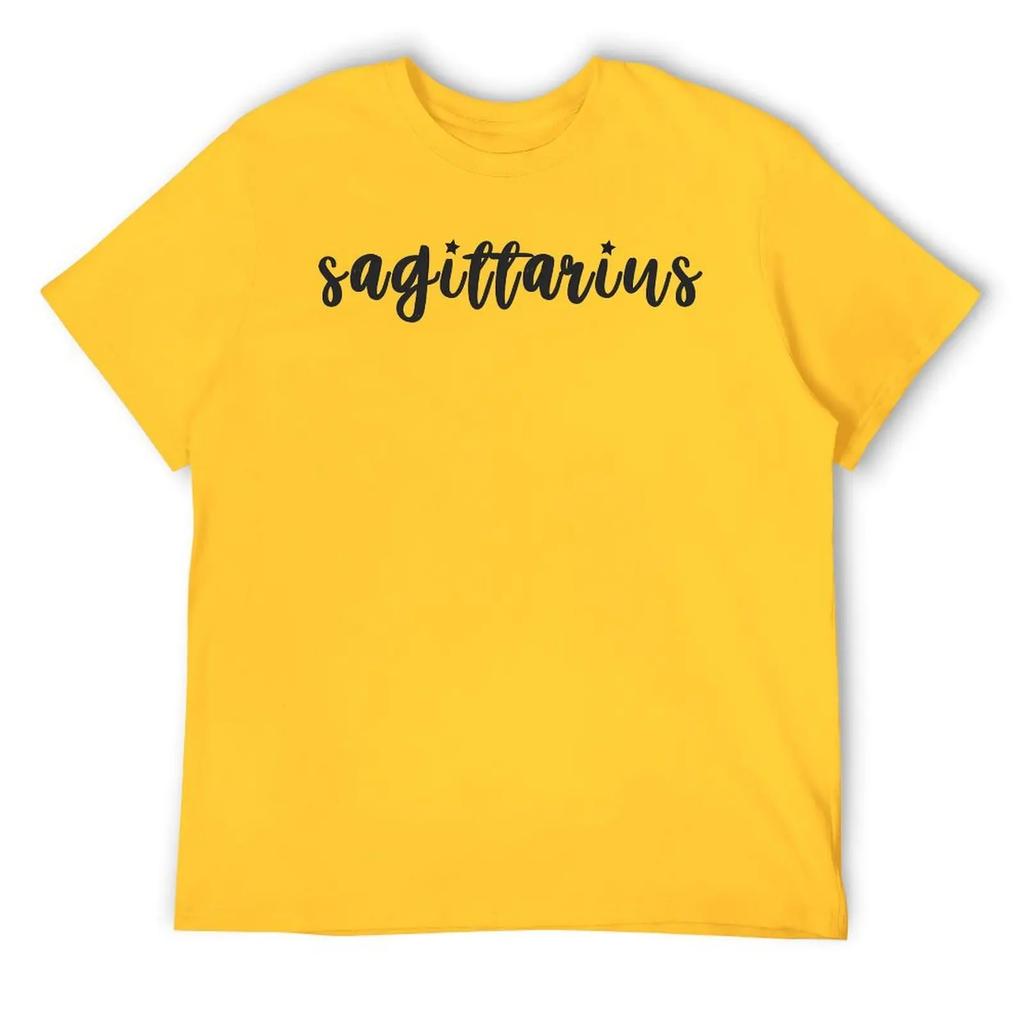 Sagittarius Twelve Constellation (14) Tees Casual Graphic T-shirt Round Neck Motion  Humor Graphic Home Eur Size