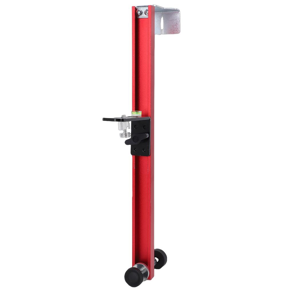 Wall Leveling Bracket Aluminum Alloy Adjustable Height Leveling Tool Wall Mount Bracket for Construction Surveying Long