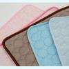 Cooling Pet Mat for Dog Cat Summer Ice Silk Sleeping Pad Non-Slip Washable Anti-Bite Keep Cool Comfortably for Home & Travel