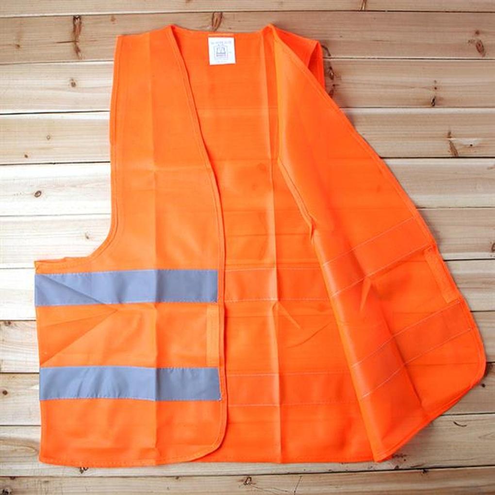 Oranžová fluorescenční bezpečnostní pracovní oděv/prevence úrazů bezpečnostní vesta bezpečnostní oblečení