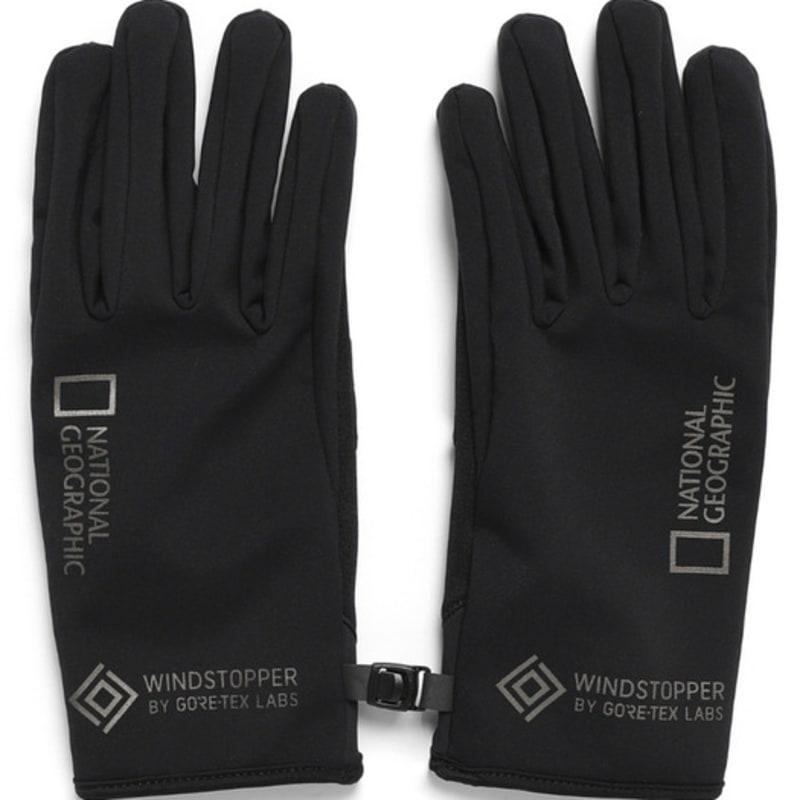 NATIONAL GEOGRAPHIC National Geographic N243AGL510 Перчатки Gore-Tex Windstopper ЧЕРНЫЕ BLACK_003(L)