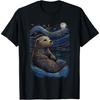 Otter Starry Night T-Shirt
