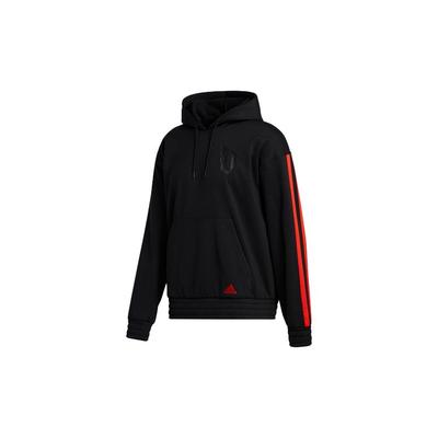 adidas Basketball Sports Pullover Hoodie Men Hoodie Black GL7100
