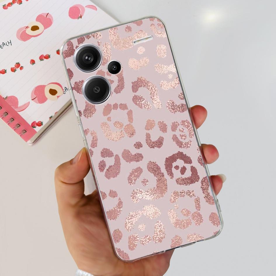 For Xiaomi Redmi Note 13 5G Case Luxury Marble Transparent Phone Cover For Redmi Note 13 Pro Plus Funda on Note 13 Pro 5G Bumper