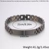 New light luxury titanium steel strap  three beads curved brand can be engraved couple high-end strap  jewelry
