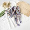 Sciarpa lunga in raso primaverile ed estiva per donna, con protezione solare, stile alla moda, sciarpa lunga in raso, versatile, da viaggio