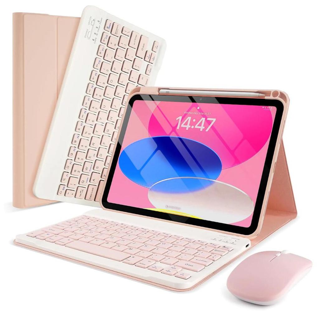 2024 New Model Backlit Leather Case with Bluetooth Keyboard for Honor X8A, Compatible with MatePad 11.5 Tablet