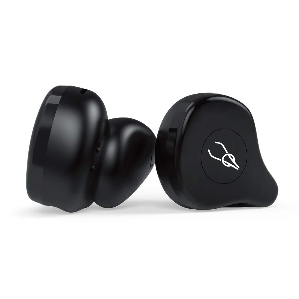 okcsc X12 Pro Wireless Bluetooth Earphones with Noise Up to 24 Hours of and Black In-Ear Cancellation, Waterproof, Playback, Mic,