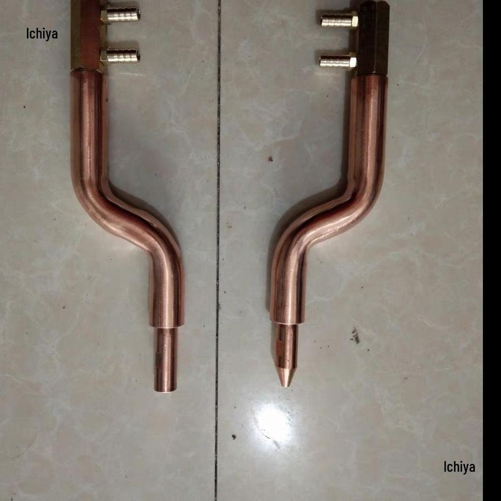 S-type Bent Chromium Zirconium Copper Spot Welder Electrode Tip with L-type Handle