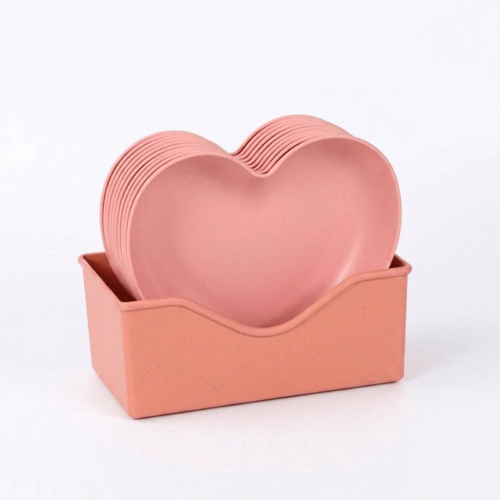 10Pcs Resin Fruit Tray Smooth Display Tray Decorative Decor Tray  Item Display