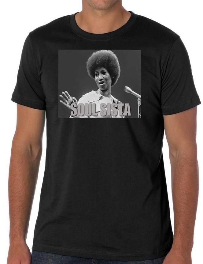 ARETHA FRANKLIN QUEEN OF SOUL CUSTOM DESIGN T-SHIRT Unisex T-Shirt M