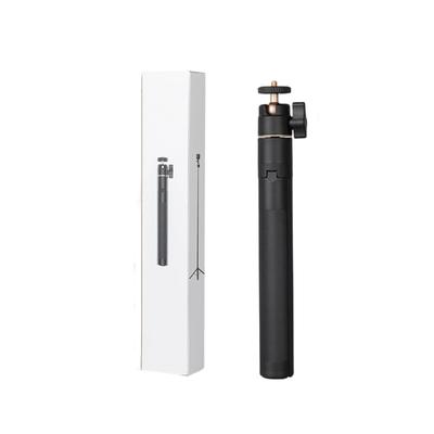 Aluminum Alloy Extendable Selfie Stick Tripod With 360Degree Rotation Ball Head Up To 1.5m for Outdoor Sports,Travel