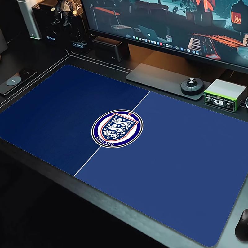 England Football Mouse Pad Large Gaming Table Cushion Non-slip Laptop Tablet Big Mousepad XXL Mat Mini PC Playmat With Lock edge_XIA