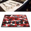 Magnetic Barber Mat Camouflage Print Prevent Slip Silicone Barbershop Work Station Pad for Clippers Scissors
