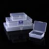 Pp Empty Box Lock Sample Display Covered Plastic Box Jewelry Bead Finishing Storage Fishing Gear Stationery Storage Box