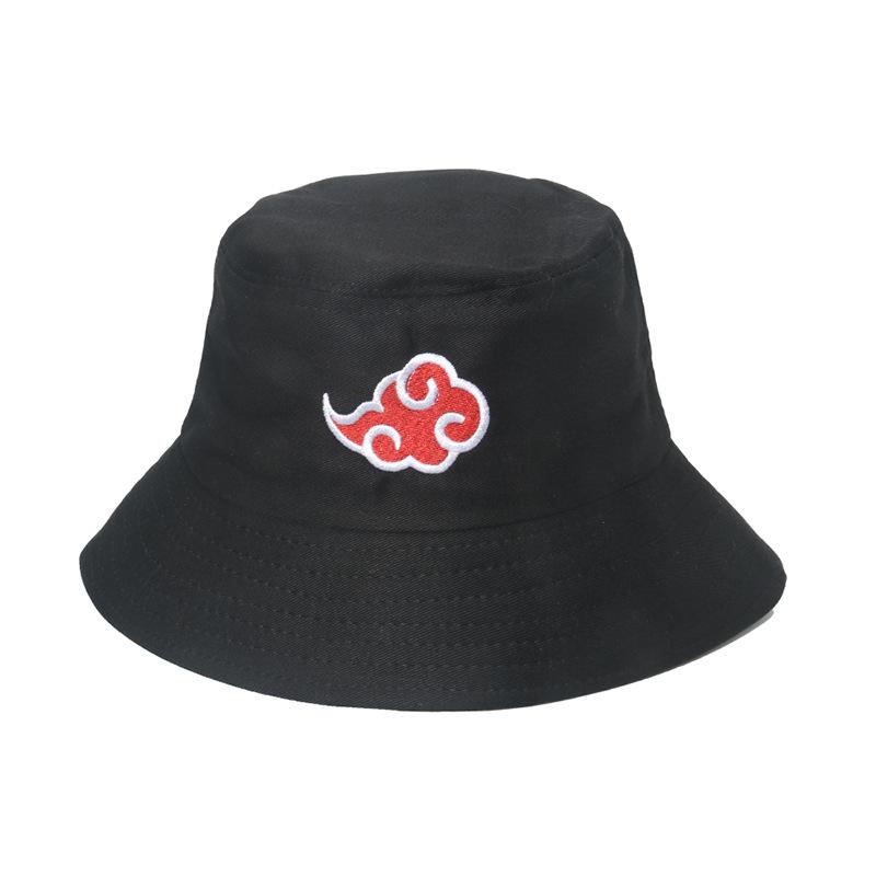 Japanese Naruto Anime Xiaoyun Cloud Printed Fisherman Hat Shade Cartoon Hat Sun