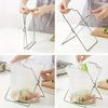 Multifunctional Trash Rack Foldable Trash Bag Holder New Garbage Can