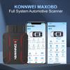 2026 MAXOBD KONNWEI Nástroj pro diagnostiku závad celého systému automobilu OBDII Hloubkové skenování Bluetooth připojení Monitorovací systém OBD2 Skenovací nástroj