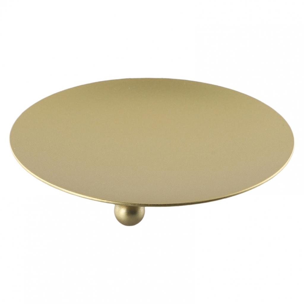 Pentru Nuntă Suport Lumânare Farfurie Fier Metal Petrecere Rotund