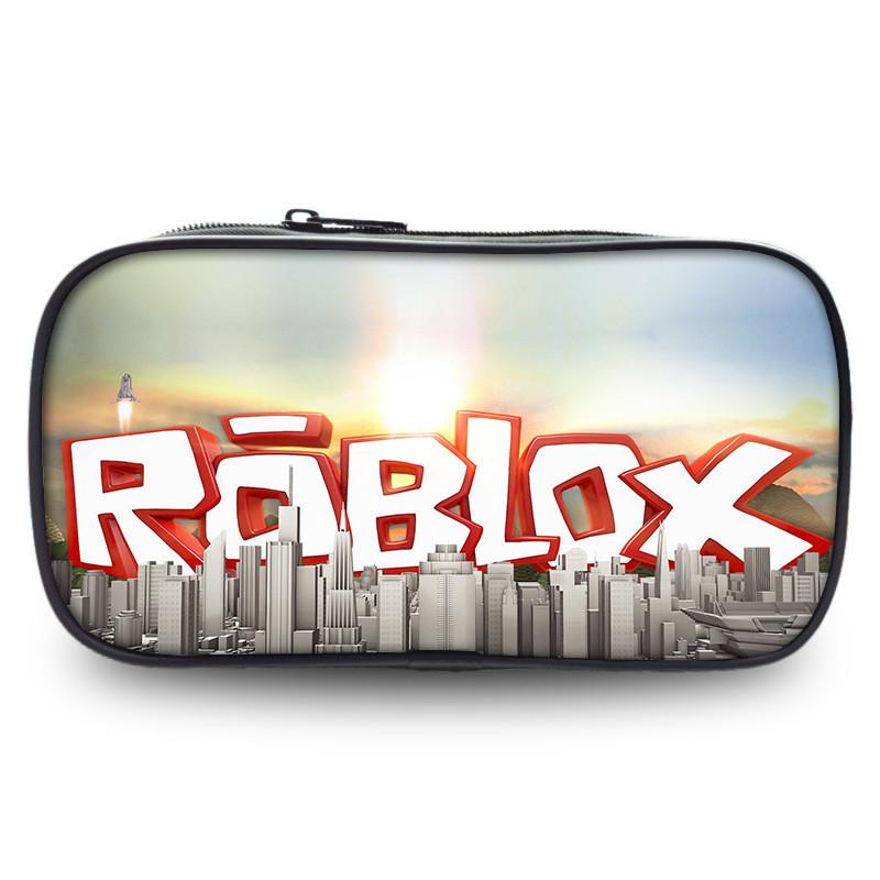 Roblox Printed Pencil Case With Large Capacity For Students And School Supplies
