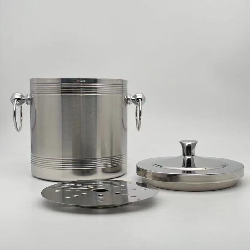 Portable Double-Layer Ice Bucket