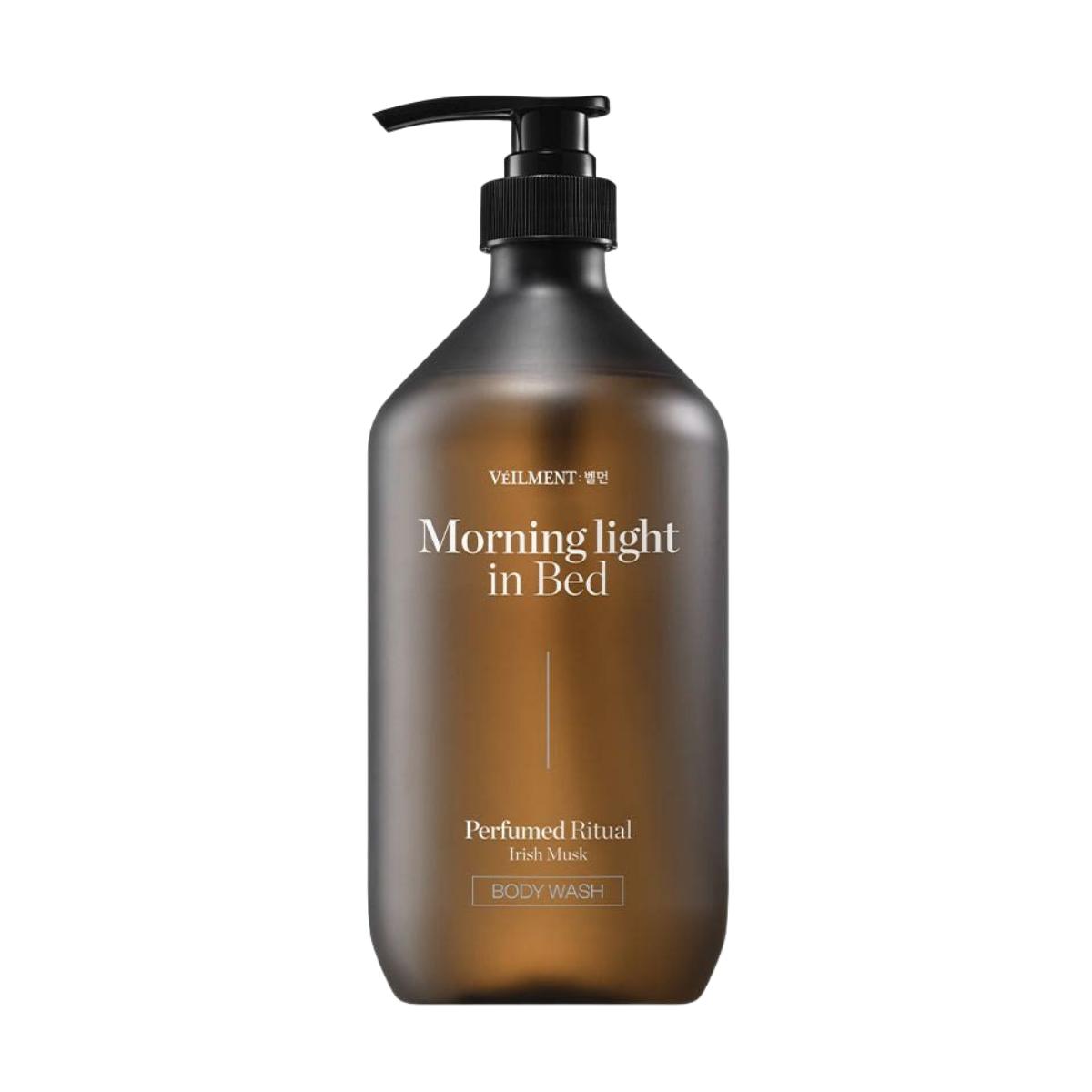 ON THE BODY Veilment 24h Perfume Ritual Body Wash Morning Light in Bed Irish Musk 915ml