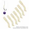 100PCS Rubber Fishing Bite Line Hose AntiTear Fishing Carp Hose  for Carp Coarse Fishing