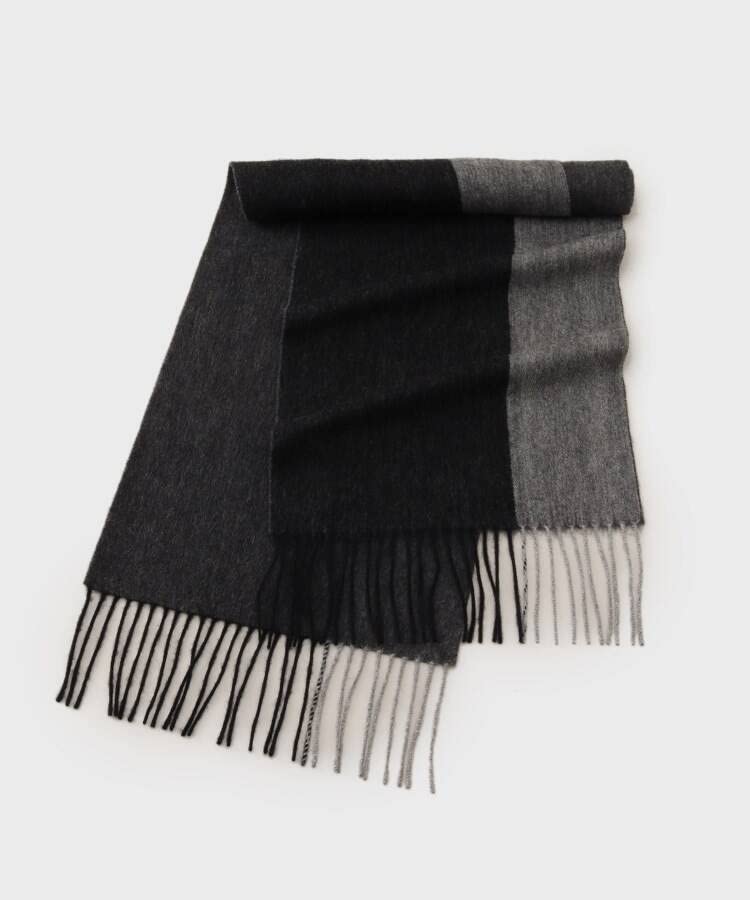 Takeo Kikuchi Cashmere Panel Cashmere Scarf G8701090 Bordeaux 00 100% Men's (064) (FREE)