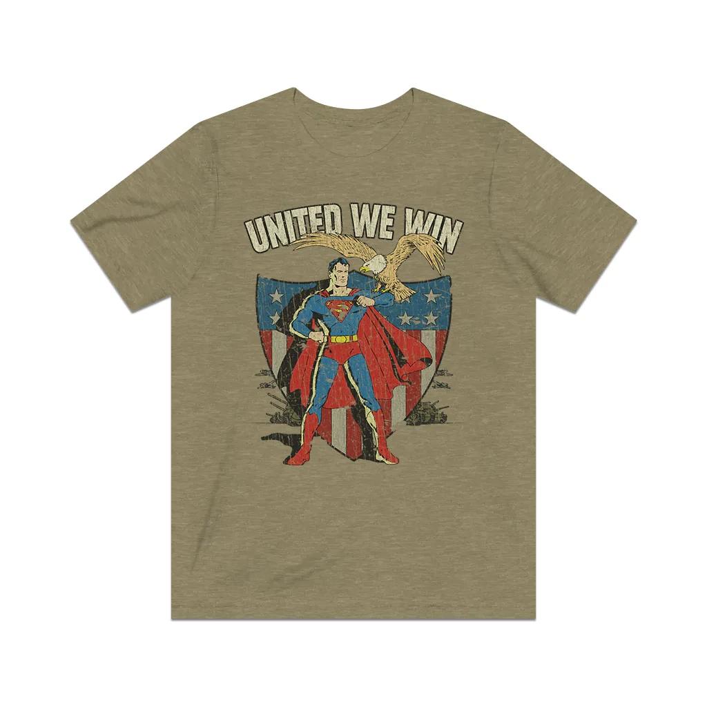 United We Win 1942 Vintage Men s T shirt L