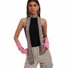 Windproof Five-pointed Star Scarf Elegant Wrap Neck Warmer Fashion Knitting Scarf Streetwear