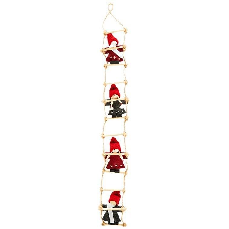Christmas decoration scene pendant supplies creative old man doll pendant wool felt Christmas tree small ornament