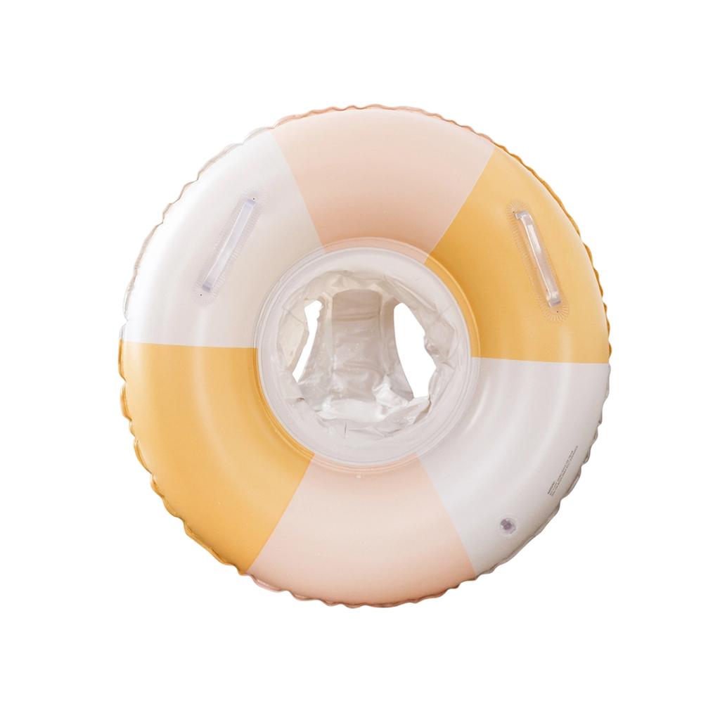 Infant Baby Swimming Ring with Leg Holes Adjustable Seat for Toddlers Safety Support and Comfortable Floatation 50cm Diameter