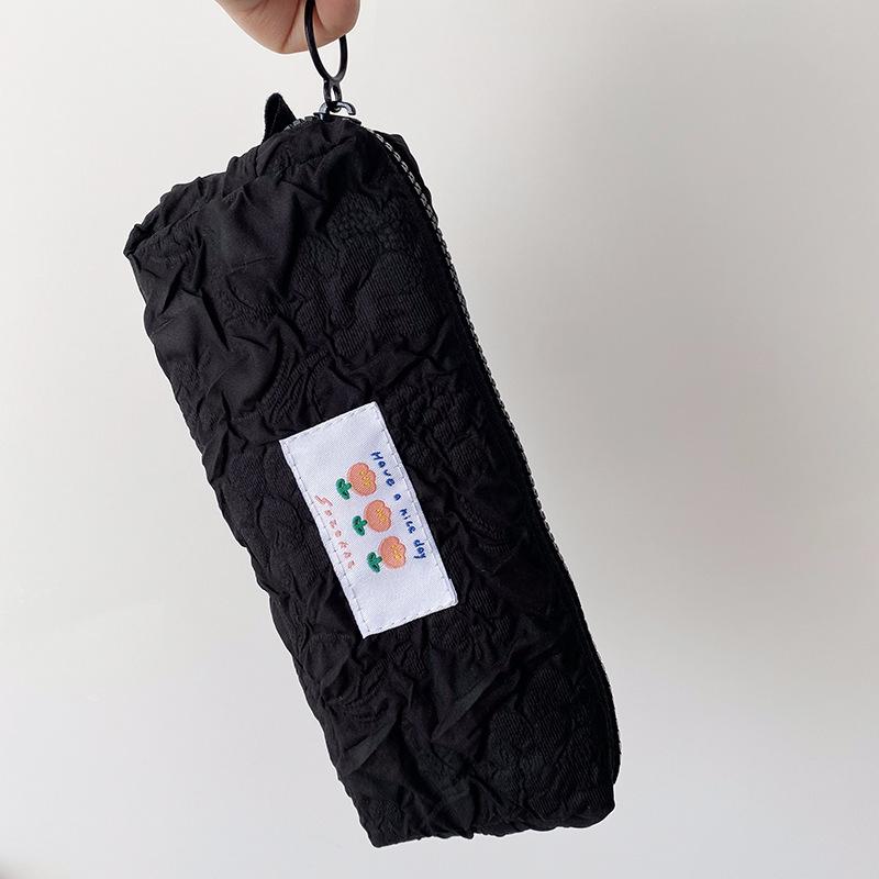 Large Storage Capacity Pen Bag Fashion Simple Classic Practical Girls Style