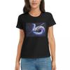 Damen T-Shirt Subnautica Ghost Leviathan Sommer Kurzarm T-Shirts Rundhals Baumwolle T-Shirts Kleidung Tops Streetwear