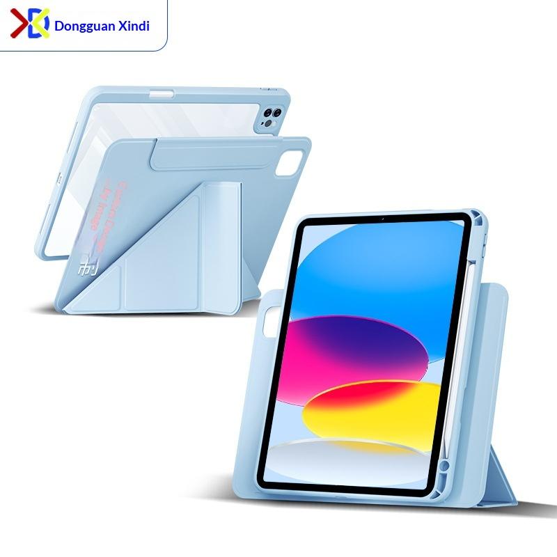 720-degree Detachable Magnetic Rotating Protective Case for iPad Air 7 & Pro 11-inch New Model