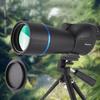 25-75x60 HD Zoom Monokulärt Teleskop För Fågelskådning, Vattentätt Med Stativ, Lång Räckvidd För Camping Och Landskapsobservation