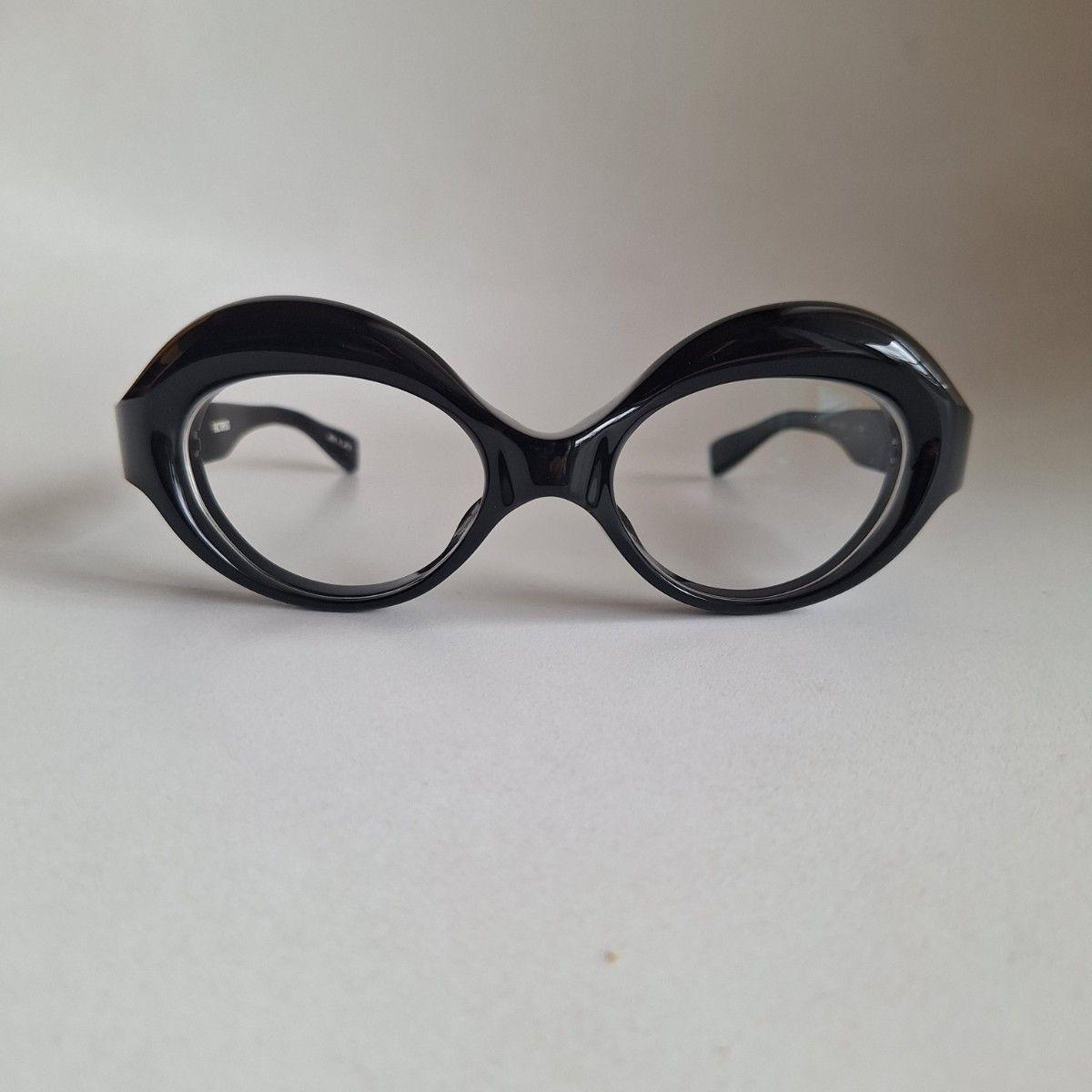 Used factory900 oval glasses glasses sunglasses factory 900 Sabae Alan Mikuri Jins JINS collaboration