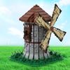 MOC Medieval Windmill Bricks Town Windmill City Retro House Street View Building Blocks