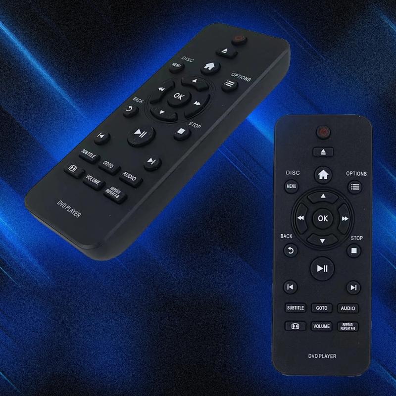 Universal Player Remote Control DVP2800/12 DVP2850/12 DVP2850/62 Replacement Easy To Use Replacement for Media Player