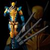 Fighting Armor Wolverine (Second Re-release) Non-scale Die-cast & ABS Painted Complete Action Figure