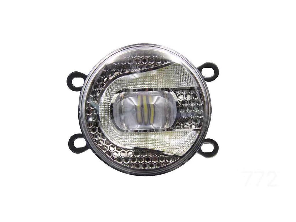 YCL Universal 3.5-Inch COB Fog & Daytime Running Light for Toyota Nissan Mitsubishi Suzuki, 12-24V High Power, High Brightness