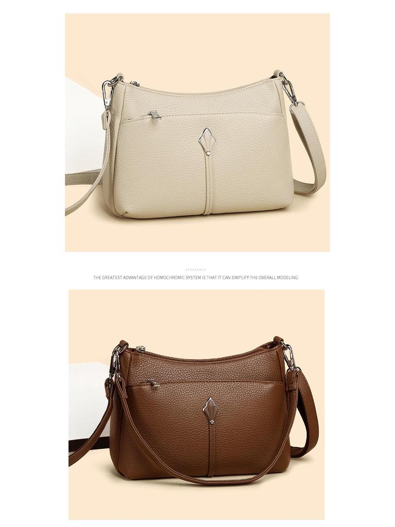 2025 Stylová crossbody taška s velkou kapacitou pro ženy - Všestranná a ležérní pro matky