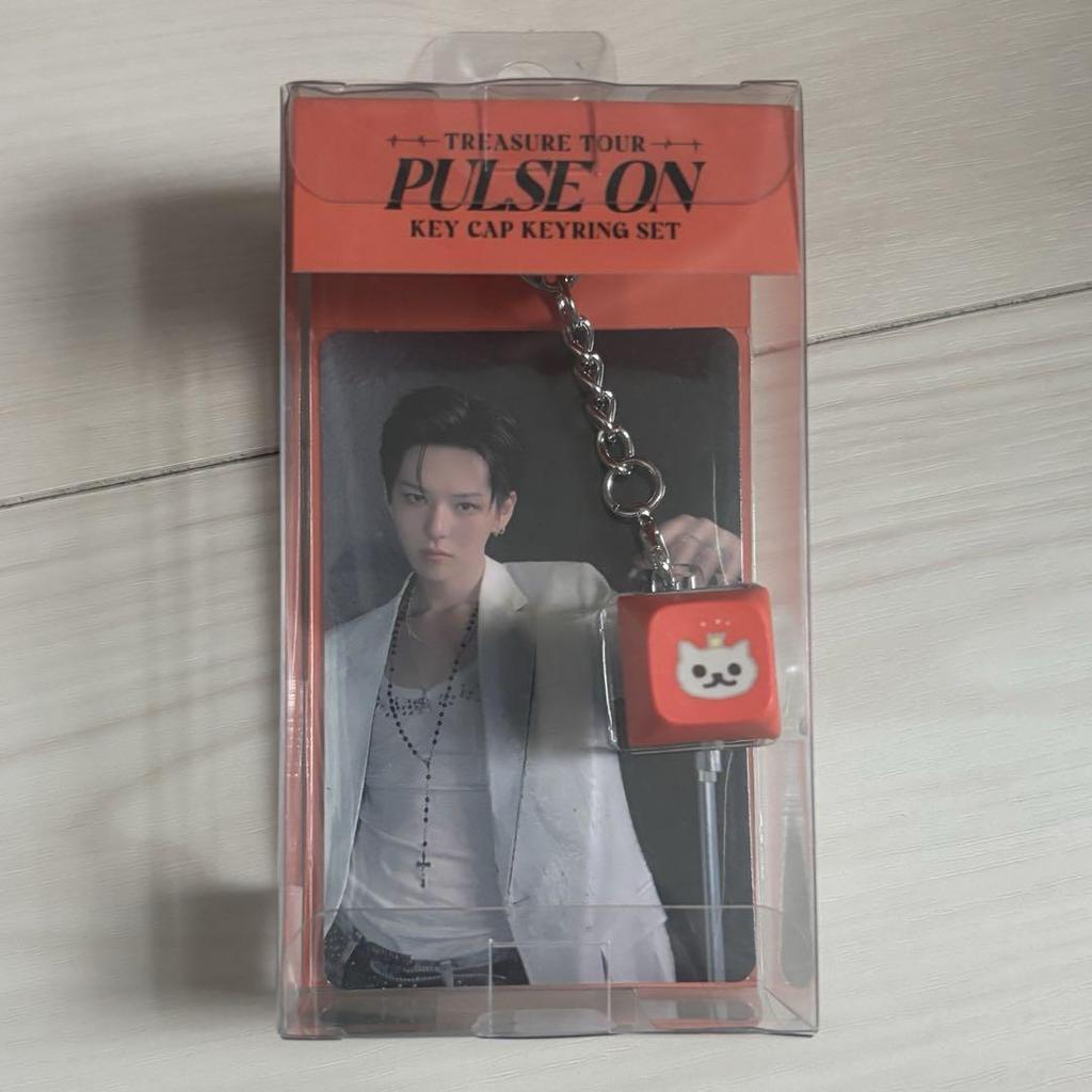 [USED] Treasure Keycap Keyring Asahi Yoshi