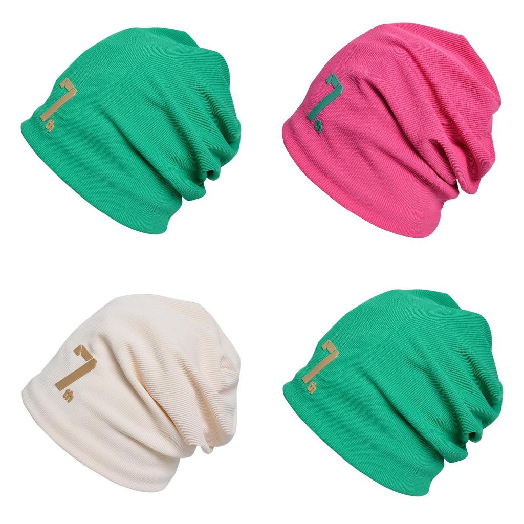 Fashionable Knit Hat With Breathable Cotton For Casual Urban Style