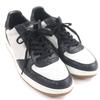 Tolle LOUIS VUITTON Low-Cut-Sneakers Linie Rivoli Schwarz weiß braun Monogramm Herren 7.5 Gebraucht