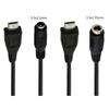 DC 3.5x1.35mm/5.5x2.1mm Female to Micro USB Male Connector Adapter Wire 5V Power Supply Cable Aging Resistance Cord
