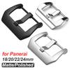 Fivelas de Relógio de Aço Inoxidável 18mm 20mm 22mm 24mm para Panerai Fechos de Pino de Metal Fivelas Fosco Polido Fivelas de Cinto Atacado