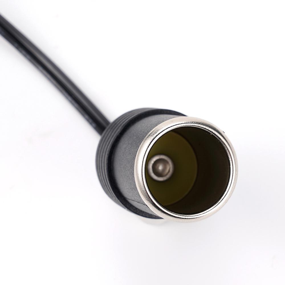 12V-24V Universal Conector Mufă Brichetă Auto Masculin/Feminin Cablu Adaptor Încărcător Fir de Conexiune DC5521 5A 37CM